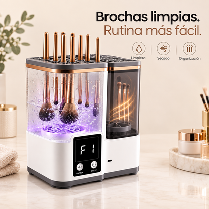 Limpiador y Secador De Brochas